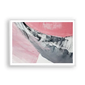 Affisch i vit ram - Anpassad komposition - 100x70 cm