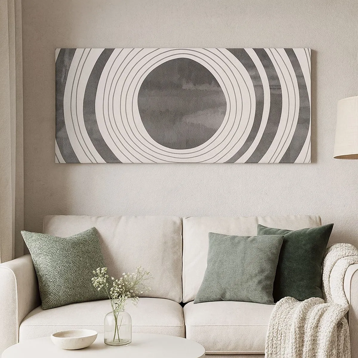 Canvastavla - Bild på duk - I själva kärnan - 100x40 cm