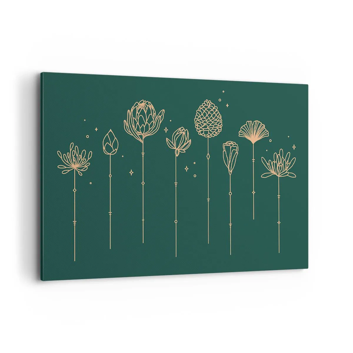 Canvastavla - Bild på duk - Familjen ÖRTsson - 120x80 cm