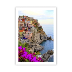 Affisch - Skrattande stad - 50x70 cm