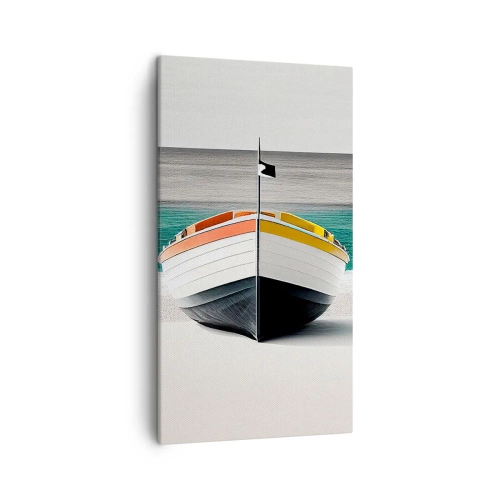 Canvastavla - Bild på duk - På sin plats - 45x80 cm