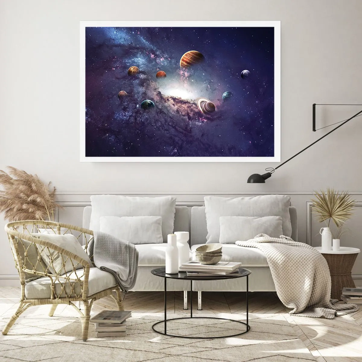 Affisch - Sol- och danssystem - 50x40 cm