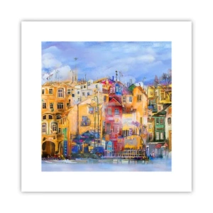 Affisch - Vi är tillsammans - 30x30 cm