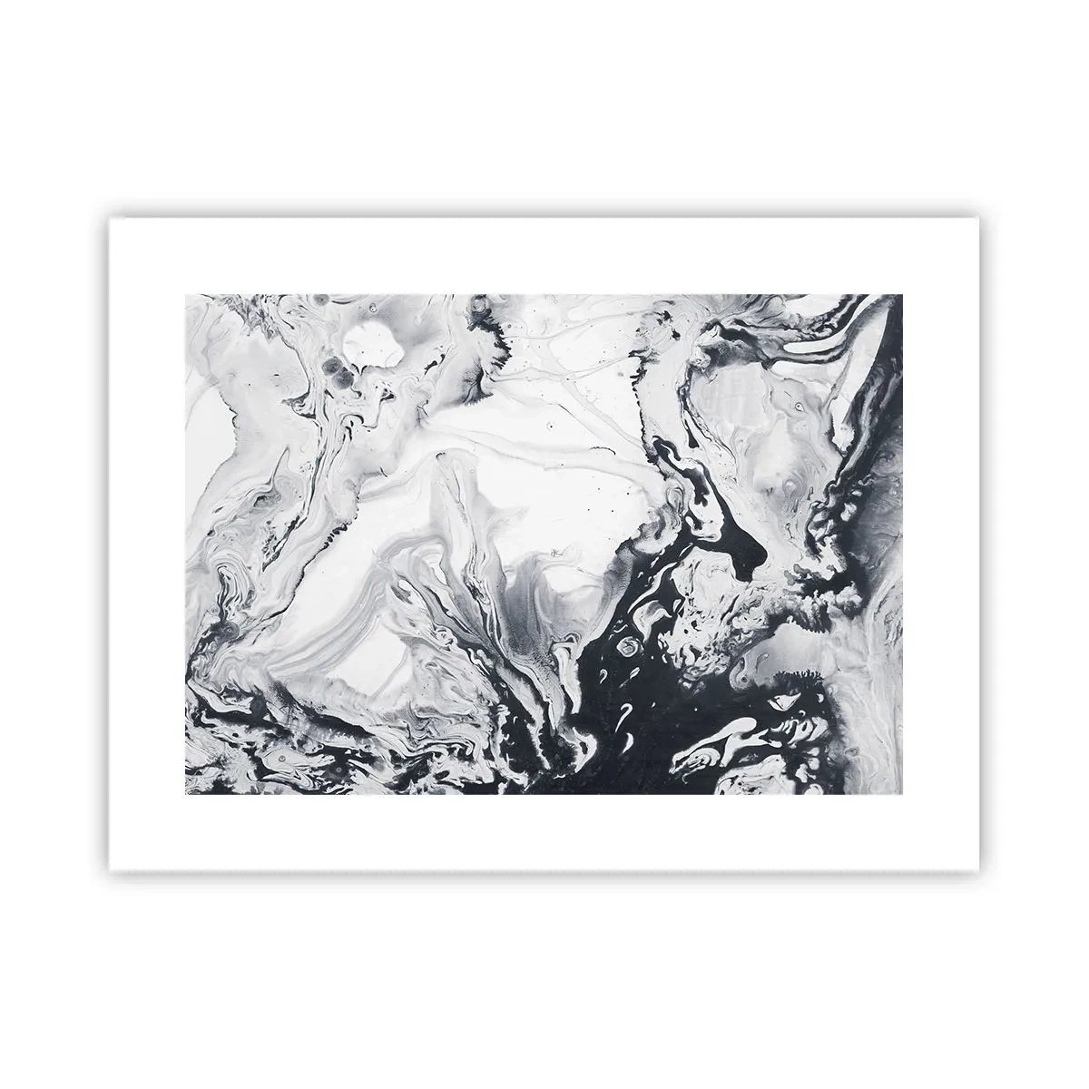 Affisch - Jordens inre - 40x30 cm