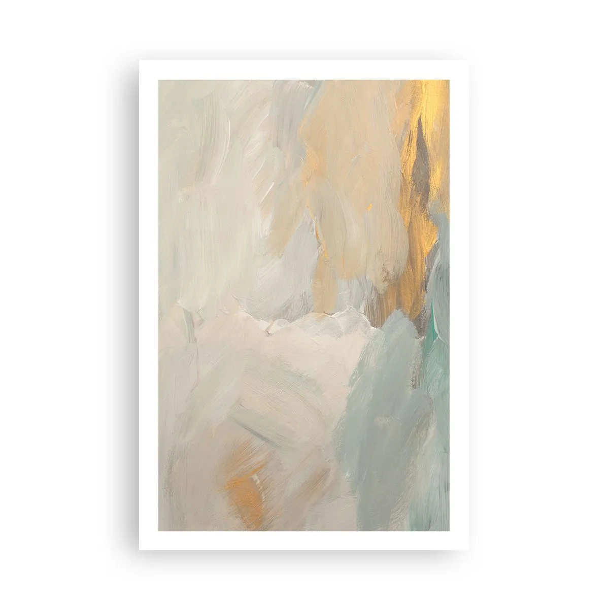 Affisch - Abstraktion - ett land av mildhet - 61x91 cm