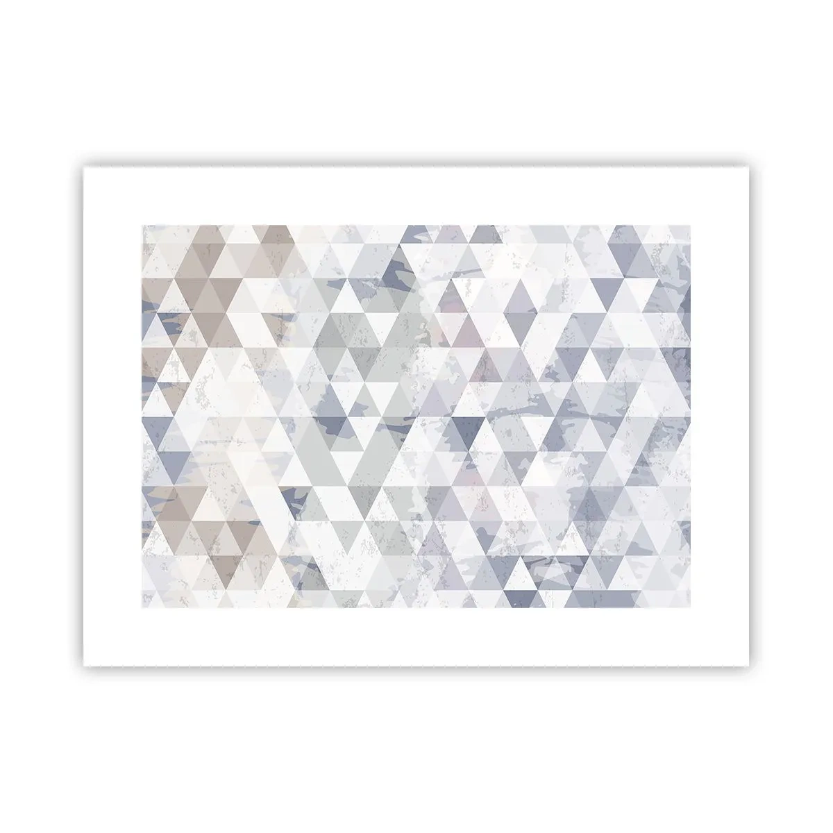 Affisch - Trianglar - 40x30 cm