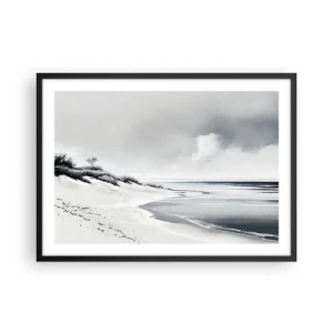 Affisch i svart ram - Alltid tillsammans - 70x50 cm