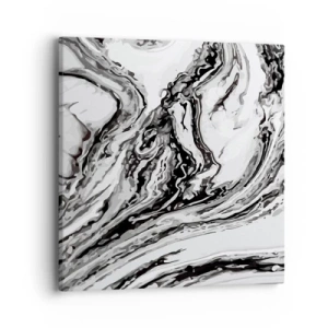 Canvastavla - Bild på duk - I början var det kaos - 40x40 cm