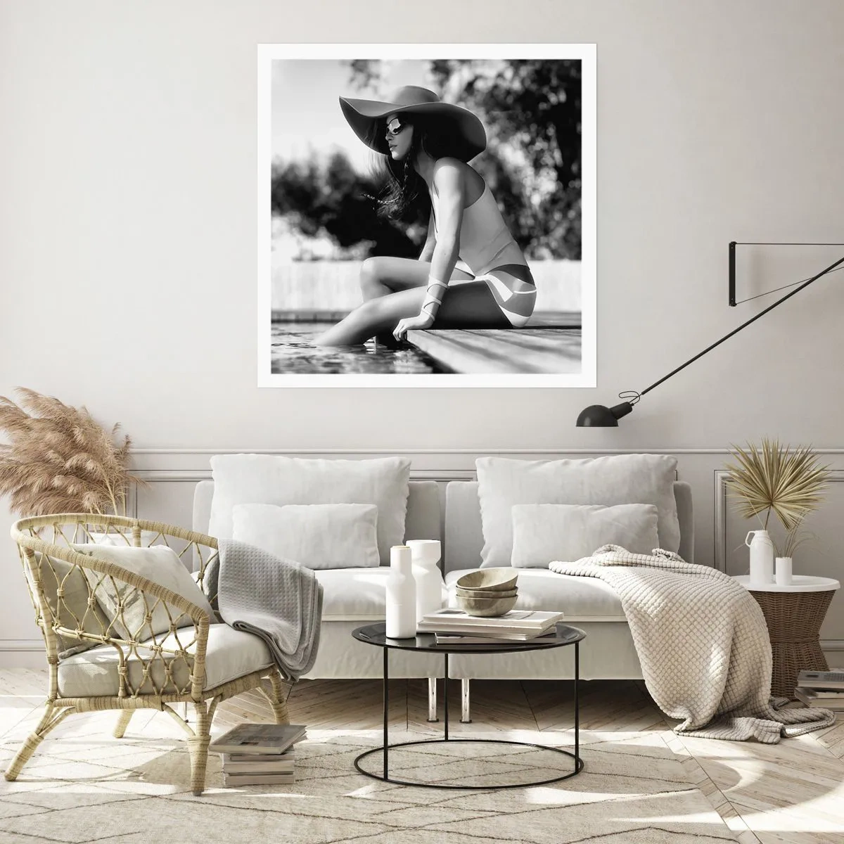 Affisch - En sommardröm - 30x30 cm