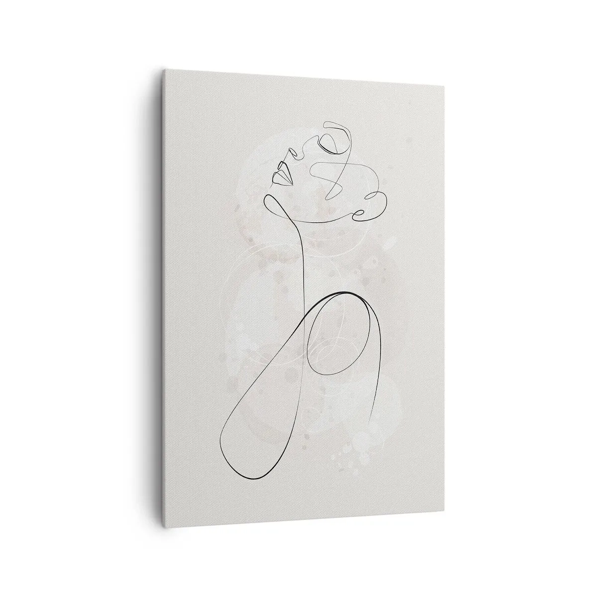 Canvastavla - Bild på duk - Skönhetens spiral - 70x100 cm