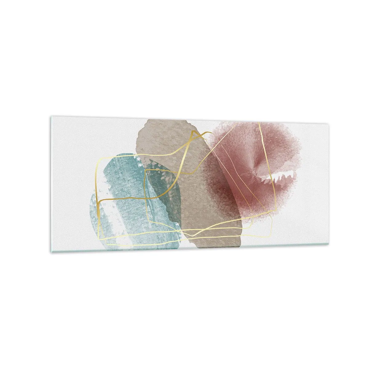 Glastavla - Bild på glas - Rummets pärlor - 120x50 cm