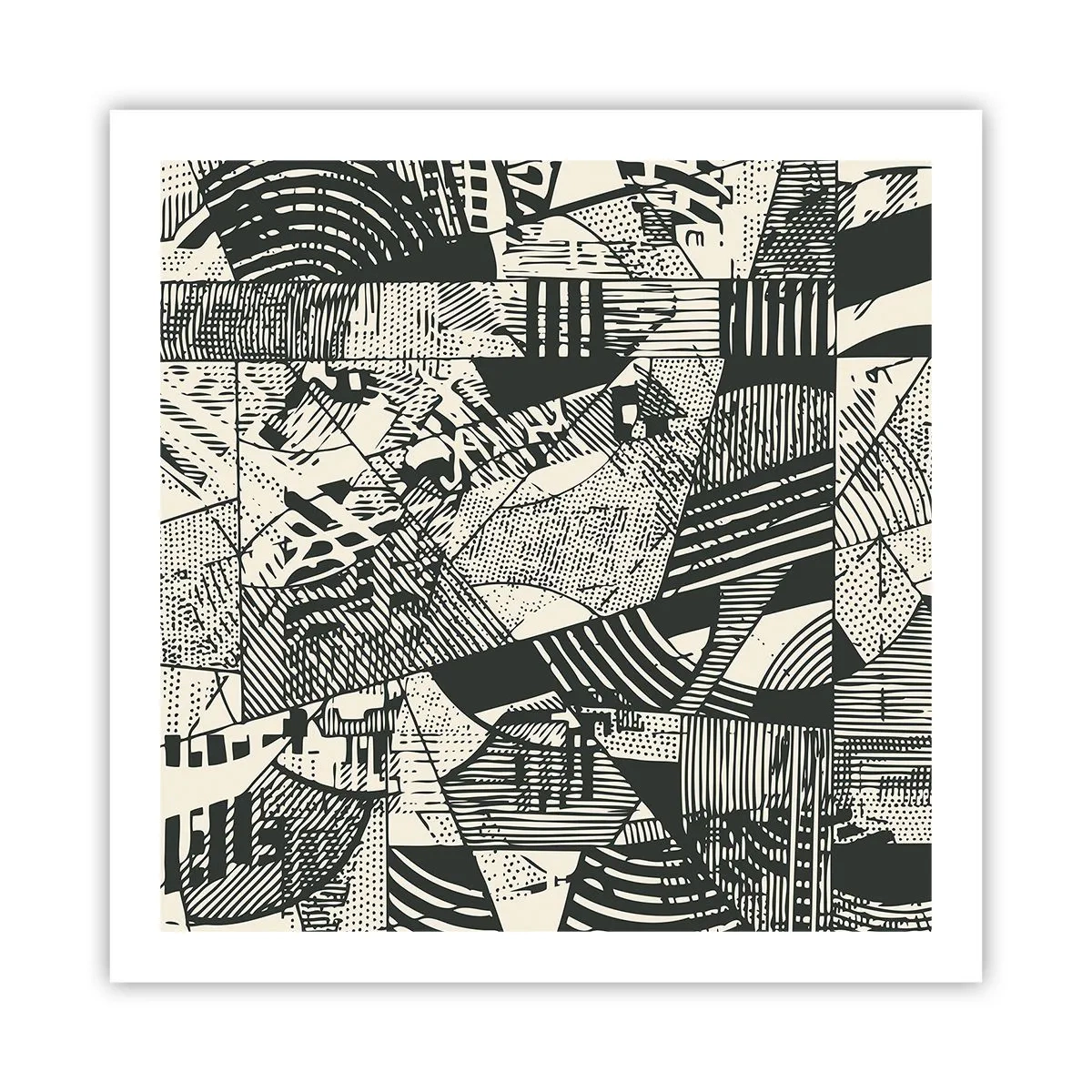 Affisch - Nutidens dynamik - 60x60 cm