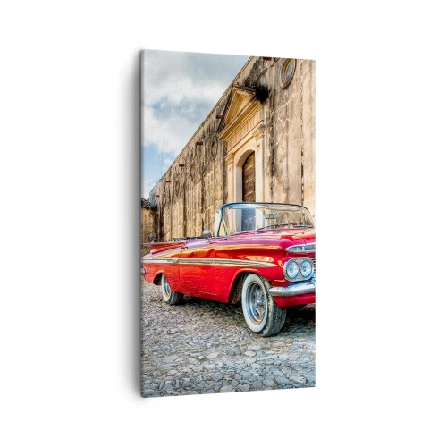 Canvastavla - Bild på duk - Kubansk stämning - 45x80 cm
