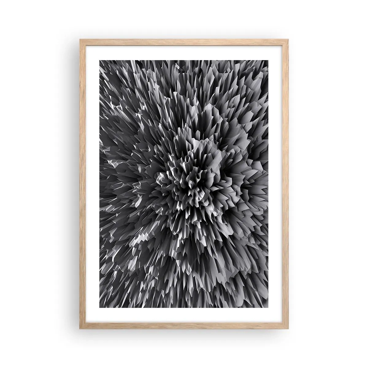 Affisch i ram av ljusek - Det kan inte bli vassare än så här - 50x70 cm