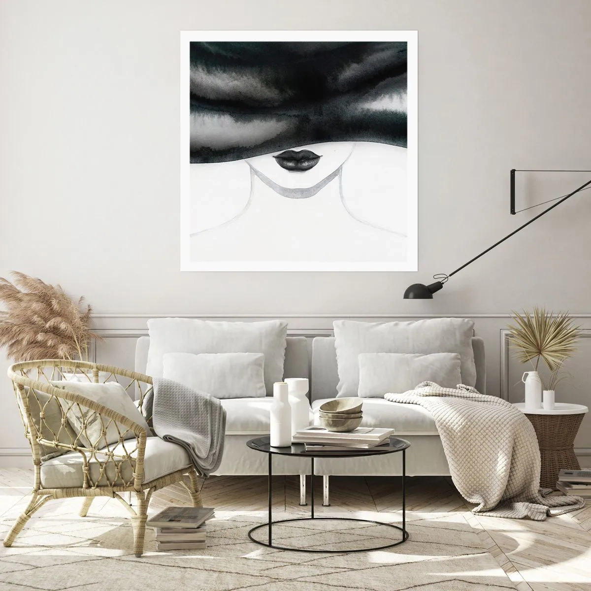 Affisch - Sensuell hemlighet - 40x40 cm