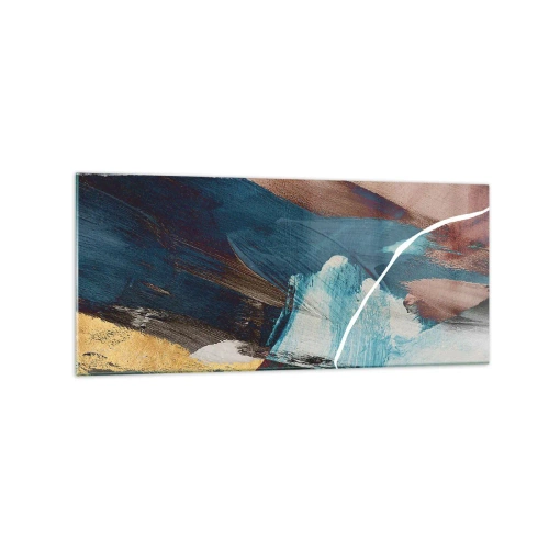 Glastavla - Bild på glas - Med styrka och energi - 120x50 cm