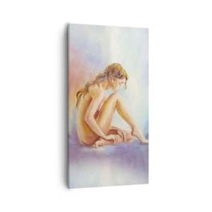 Canvastavla - Bild på duk - Kärlekens akt - 55x100 cm