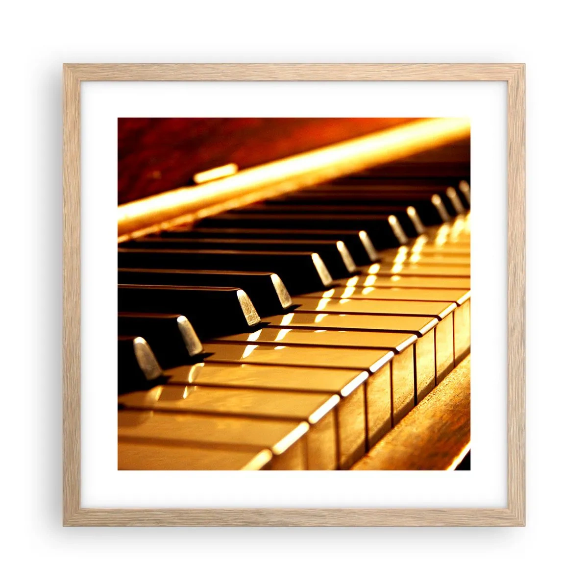 Affisch i ram av ljusek - Obegränsade möjligheter - 40x40 cm