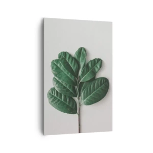 Canvastavla - Bild på duk - Själva naturens bild - 80x120 cm