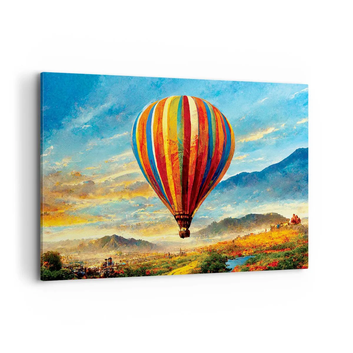 Canvastavla - Bild på duk - I tystnad ser man mer - 120x80 cm