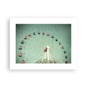 Affisch - Välkommen att ha kul - 40x30 cm