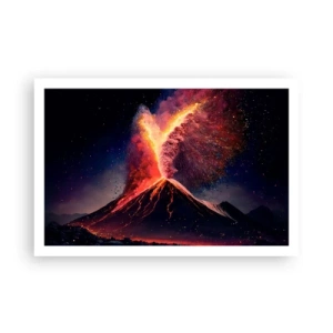 Affisch - Skönhet och skräck - 91x61 cm