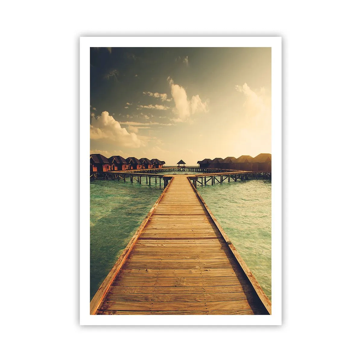 Affisch - Varm inbjudan - 70x100 cm