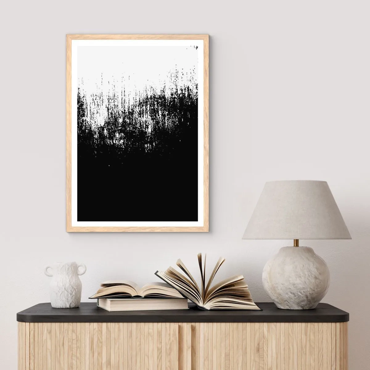 Affisch i ram av ljusek - Och vinnare är... - 70x100 cm