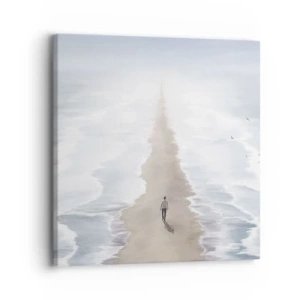 Canvastavla - Bild på duk - Ljus framtid - 30x30 cm