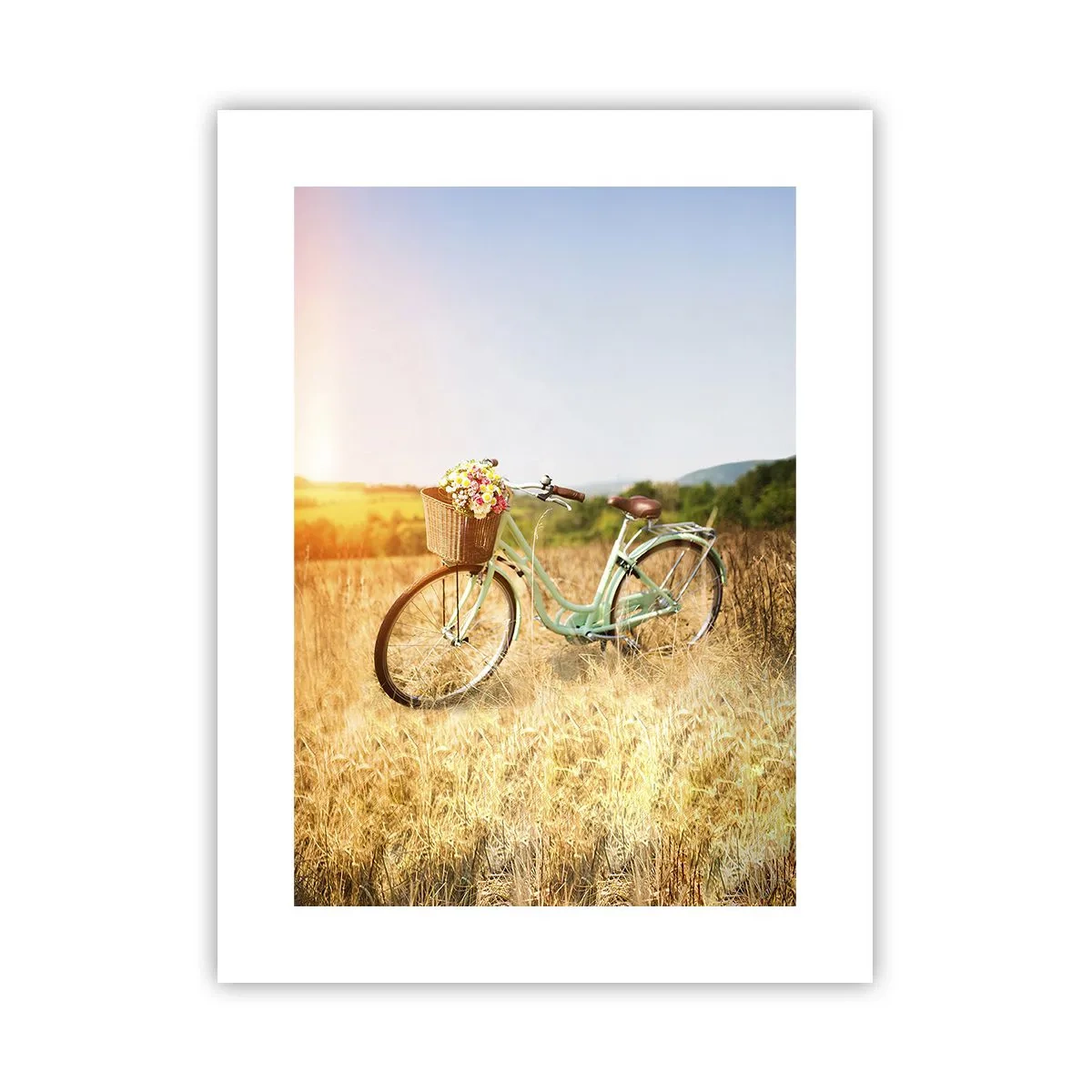 Affisch - Jag stannar här en stund - 30x40 cm