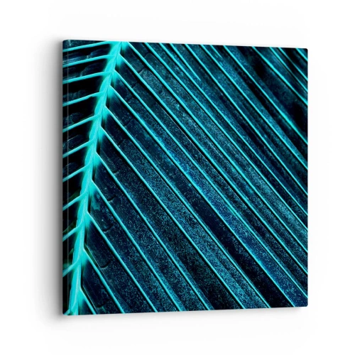 Canvastavla - Bild på duk - Grön textur - 30x30 cm