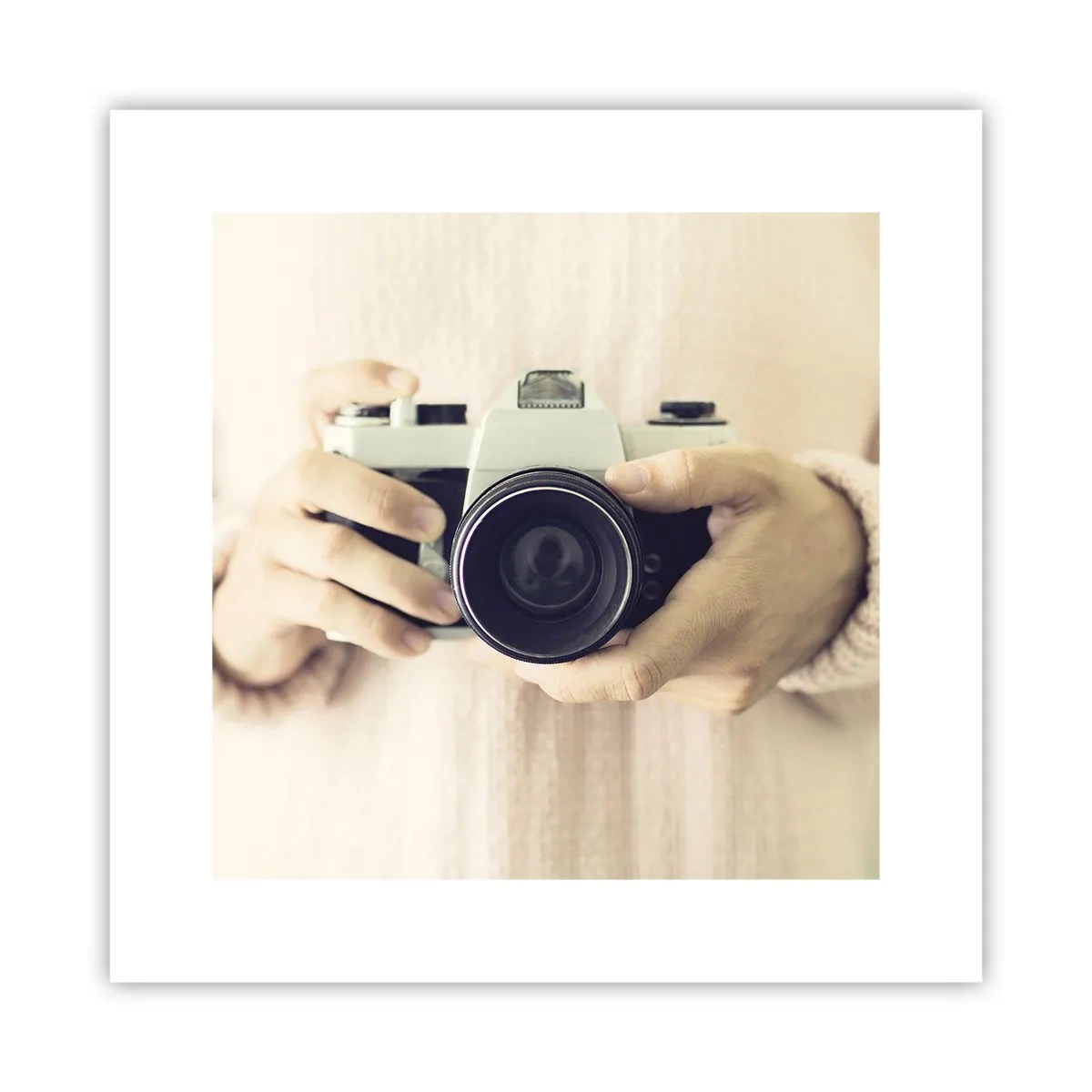 Affisch - För att veta mer... - 30x30 cm