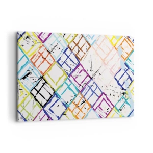 Canvastavla - Bild på duk - Celler för uthyrning - 120x80 cm