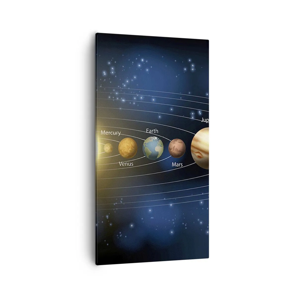 Canvastavla - Bild på duk - En av tio - 55x100 cm