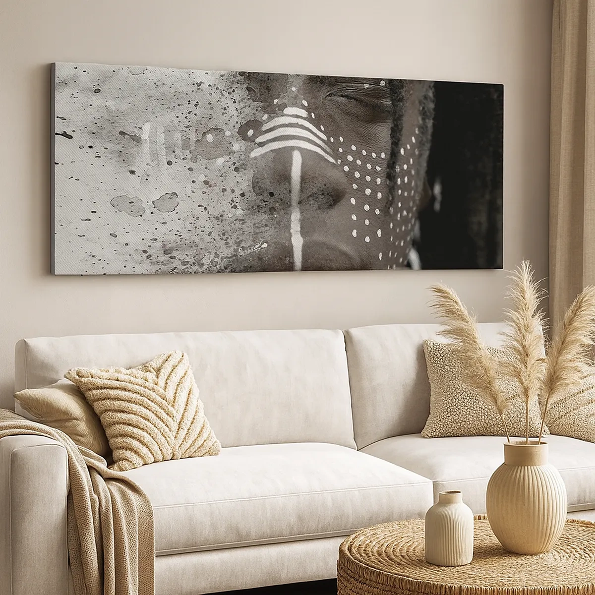 Canvastavla - Bild på duk - Upptäck den ursprungliga andan - 30x30 cm