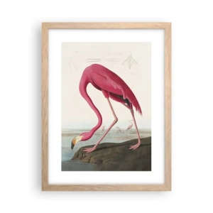 Affisch i ram av ljusek - Underlig varelse - 30x40 cm