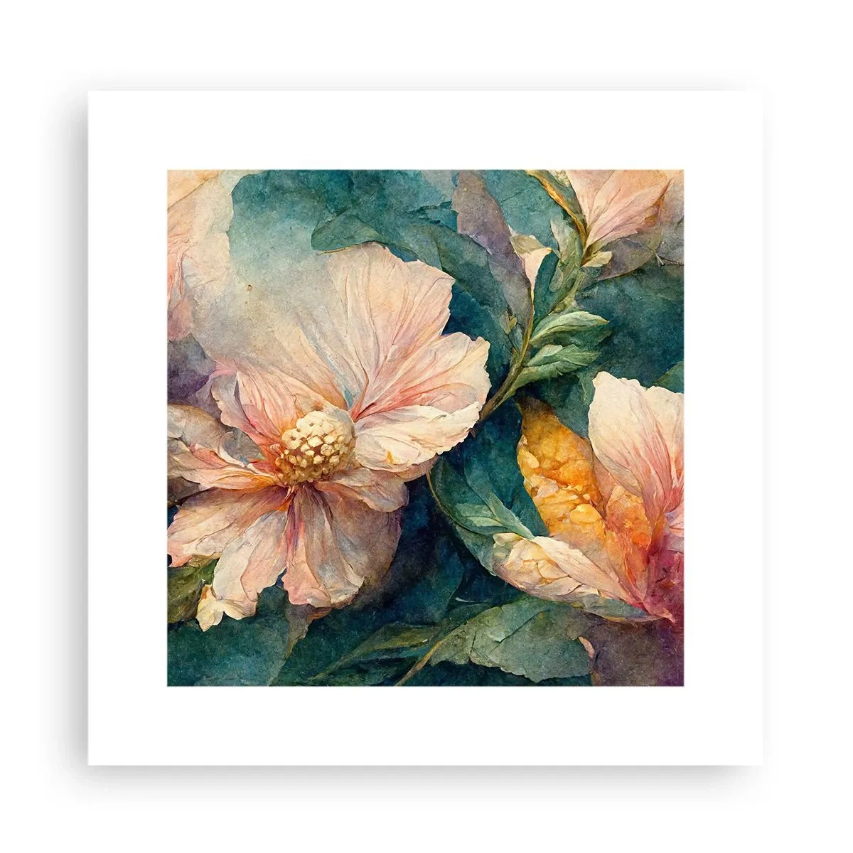 Affisch - Bara subtilitet - 30x30 cm