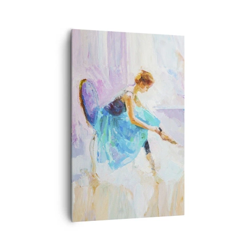 Canvastavla - Bild på duk - Outtalad charm, fin stil - 80x120 cm