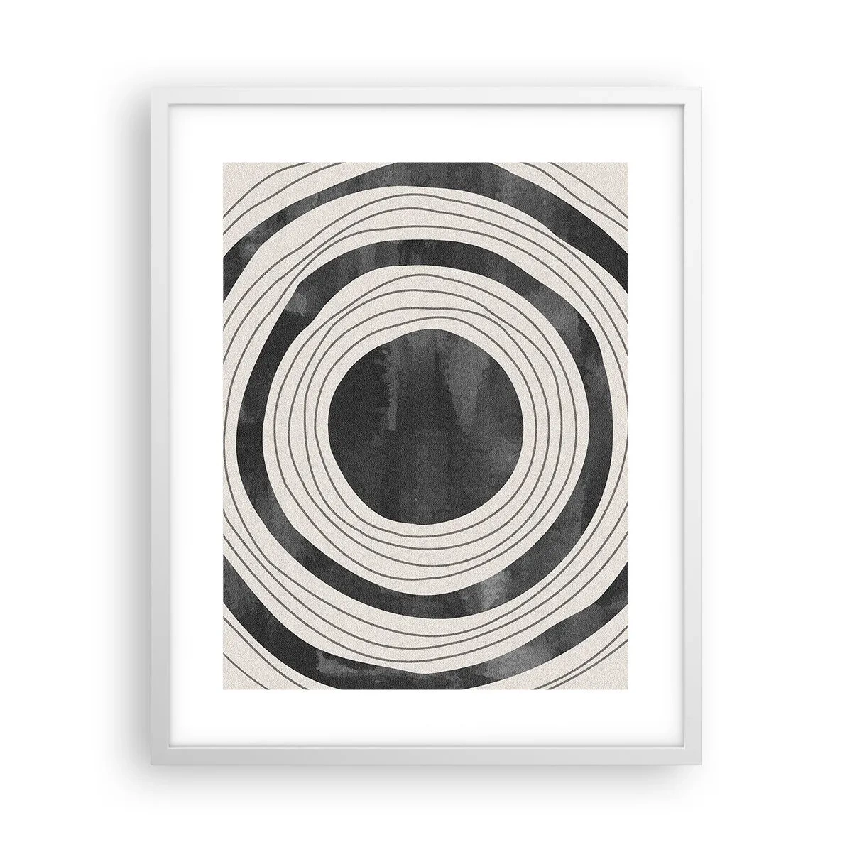 Affisch i vit ram - I själva kärnan - 40x50 cm