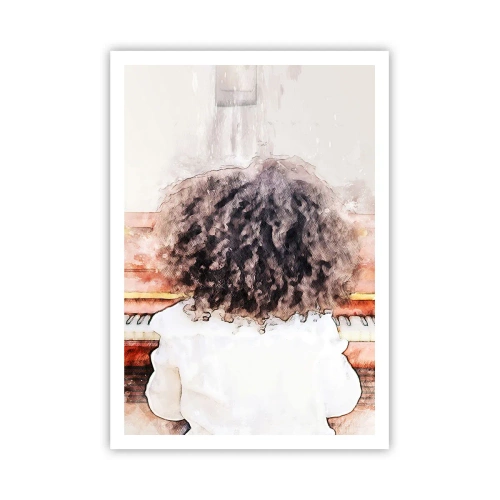 Affisch - I en ny värld - 70x100 cm