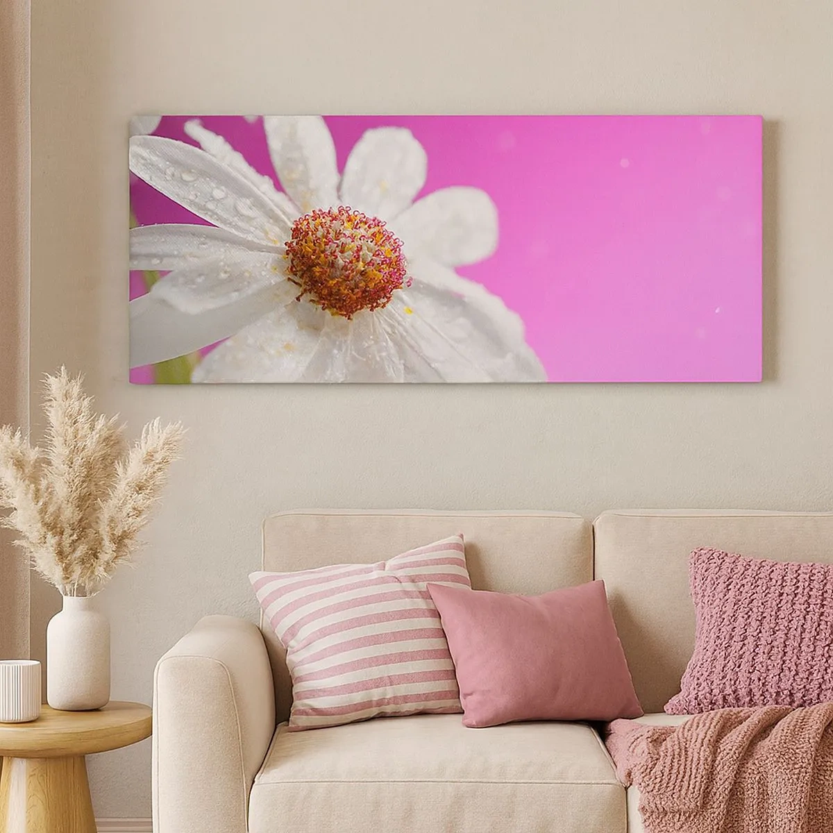 Canvastavla - Bild på duk - Sparsam i sin skönhet - 100x40 cm