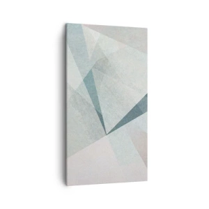 Canvastavla - Bild på duk - Lugnt trots dynamiskt - 45x80 cm