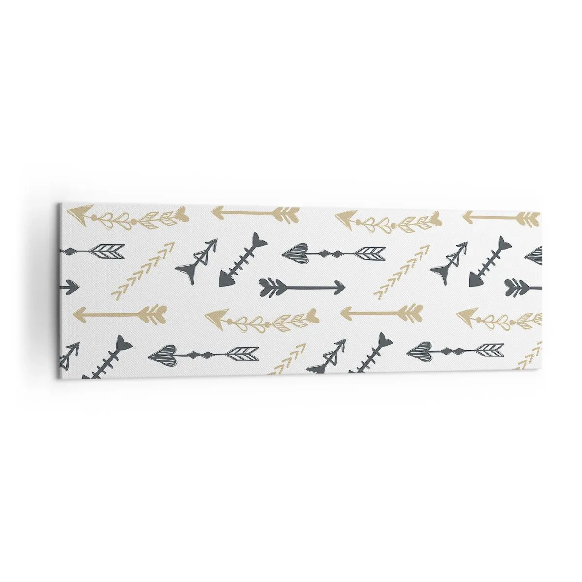 Canvastavla - Bild på duk - Pilbågsskyttens sömn - 160x50 cm