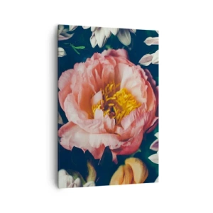 Canvastavla - Bild på duk - Med barockprakt - 70x100 cm