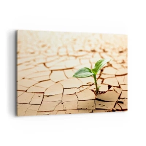 Canvastavla - Bild på duk - Obesegrad livskraft - 120x80 cm