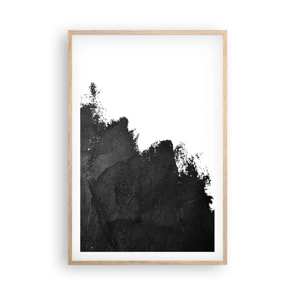 Affisch i ram av ljusek - Element: jord - 61x91 cm