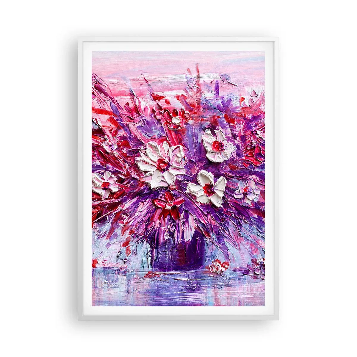 Affisch i vit ram - Oskuld och passion  - 70x100 cm