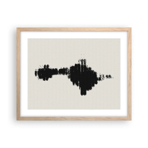 Affisch i ram av ljusek - Fantasins vibrationer - 50x40 cm