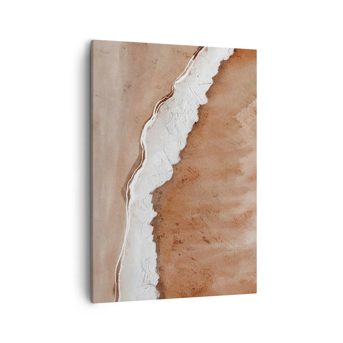 Canvastavla - Bild på duk - I jordnära färger - 50x70 cm