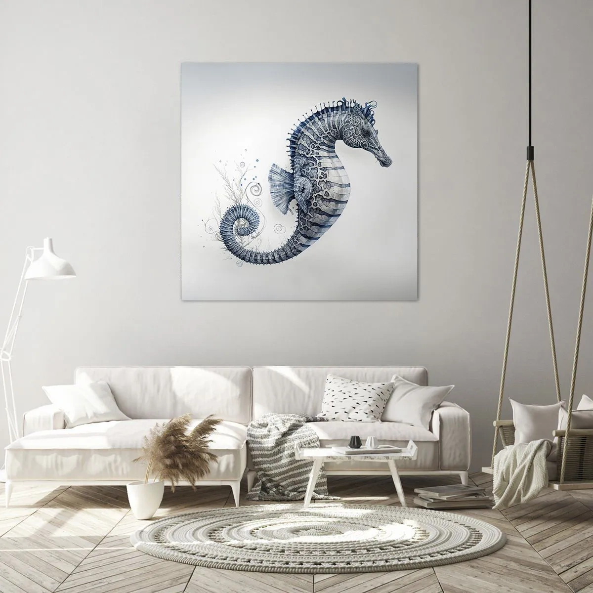 Canvastavla - Bild på duk - Ett subtilt skämt från naturen - 50x50 cm